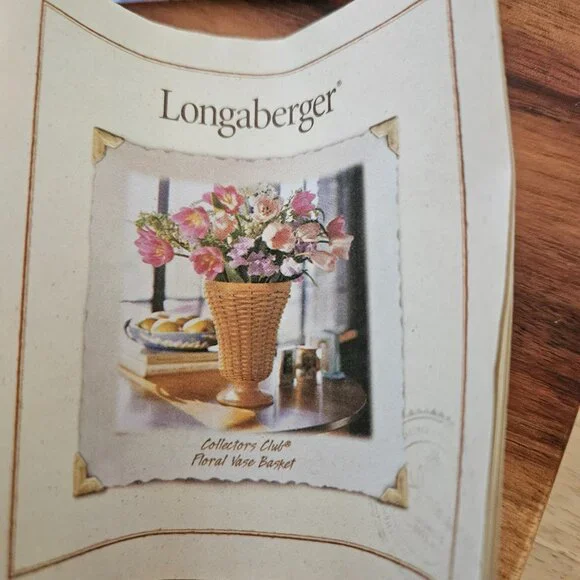 longaberger small boardwalk basket purse signed - Picture 9 of 9